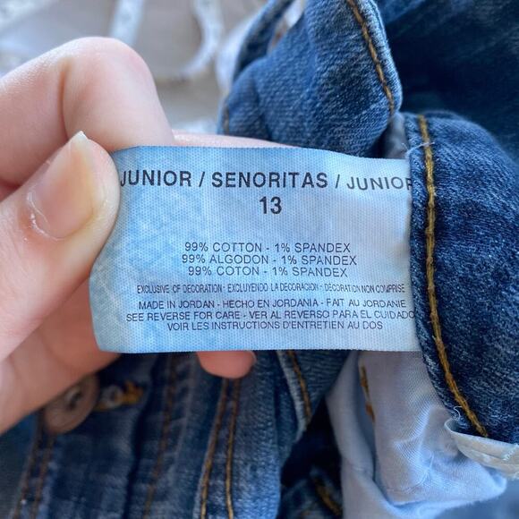 Vintage LEI Y2K Baggy Jeans Junior 13 2006 Bratz McBling Cyber Mall Loose - Picture 7 of 8